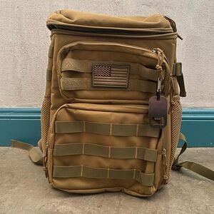 NWOT Atripack Tactical Tan Backpack Cooler